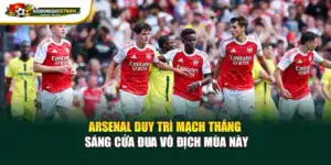 Arsenal Duy Trì Mạch Thắng, Sáng Cửa Đua Vô Địch Mùa Này