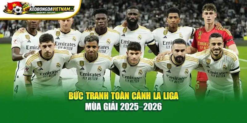 Bức tranh toàn cảnh La Liga mùa giải 2025 2026