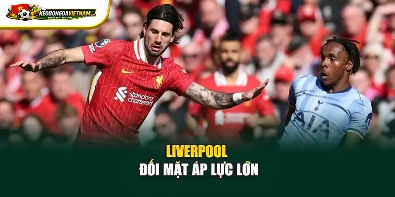 Liverpool đối mặt áp lực lớn