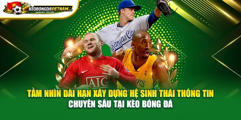 Tầm nhìn dài hạn xây dựng hệ sinh thái thông tin chuyên sâu tại Kèo Bóng Đá