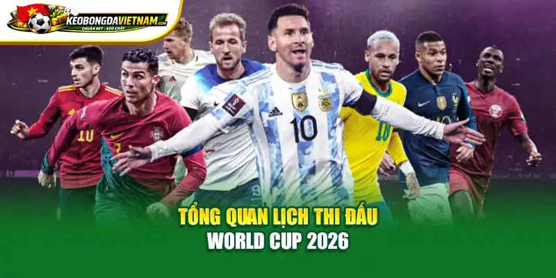 Tổng quan lịch thi đấu World Cup 2026